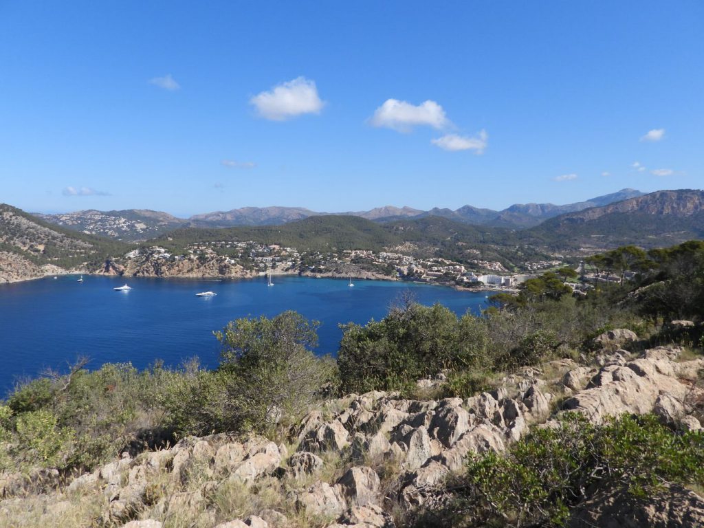 Panorámica de Camp de Mar desde Cap Andritxol.